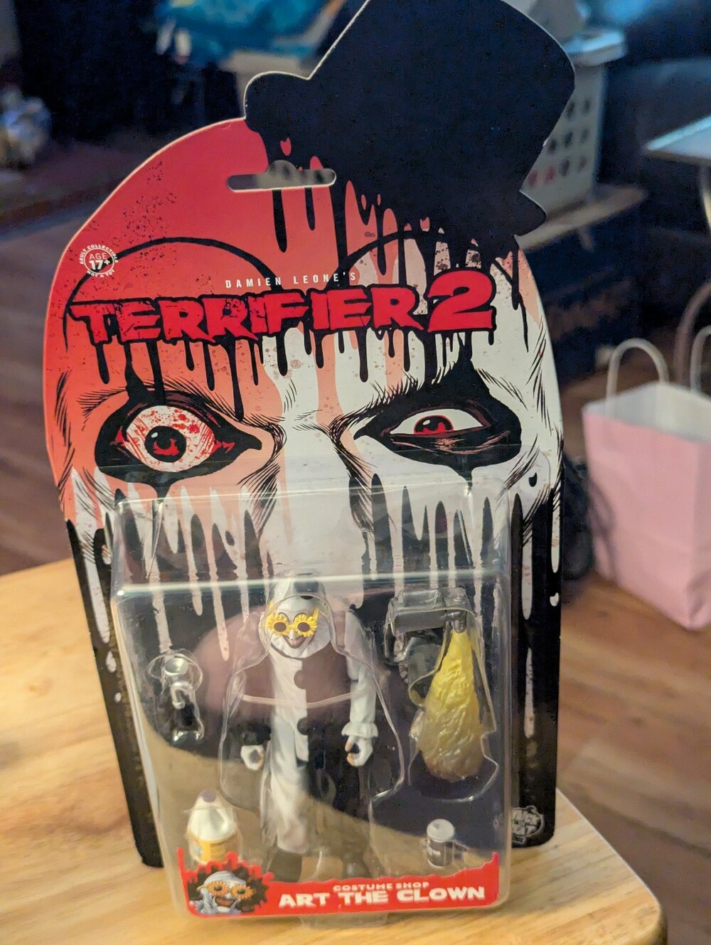 Art The Clown Eye Poppin 5 inch Figure from Trick or Treat Studios Terrifier 2